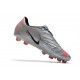 Chaussures de Foot Nike Phantom Vnm Elite FG - Gris Noir Rouge