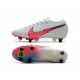 Nike Mercurial Vapor XIII Elite SG Anti Clog Blanc Rouge Bleu
