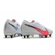 Nike Mercurial Vapor XIII Elite SG Anti Clog Blanc Rouge Bleu