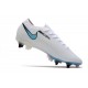 Nike Mercurial Vapor XIII Elite SG Anti Clog Blanc Rouge Bleu
