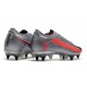 Nike Mercurial Vapor XIII Elite SG Anti Clog Gris Noir Rouge