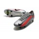 Nike Mercurial Vapor XIII Elite SG Anti Clog Gris Noir Rouge