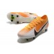 Nike Mercurial Vapor XIII Elite SG Anti Clog Orange Laser Noir Blanc