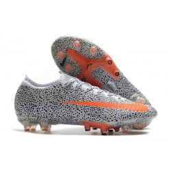 Nike MERCURIAL VAPOR 13 ELITE AG-PRO CR7 Safari-Blanc Orange Noir