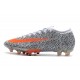 Nike MERCURIAL VAPOR 13 ELITE AG-PRO CR7 Safari-Blanc Orange Noir