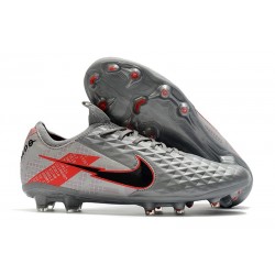 Chaussure Nike Tiempo Legend 8 Elite FG ACC Gris Noir