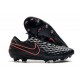 Chaussure Nike Tiempo Legend 8 Elite FG ACC Noir Rose