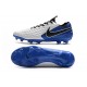 Chaussure Nike Tiempo Legend 8 Elite FG ACC Blanc Bleu Noir