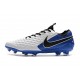 Chaussure Nike Tiempo Legend 8 Elite FG ACC Blanc Bleu Noir