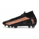 Chaussure Nike Mercurial Superfly VII Elite DF FG - Noir Rose