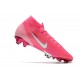 Nike Mercurial Superfly 7 Elite FG ACC x Mbappe Rose Blanc Noir