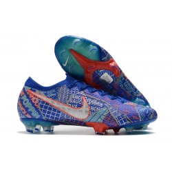 Nike Mercurial Vapor XIII Elite FG Sancho Bleu Blanc Vert Noir