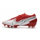 Crampon Nike Mercurial Vapor 13 Elite FG Rouge Blanc