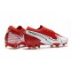 Crampon Nike Mercurial Vapor 13 Elite FG Rouge Blanc