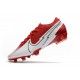 Crampon Nike Mercurial Vapor 13 Elite FG Rouge Blanc