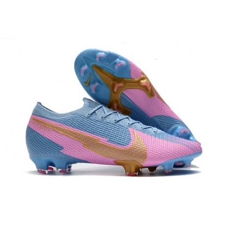 Crampon Nike Mercurial Vapor 13 Elite FG Bleu Rouge