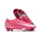 Crampon Nike Mercurial Vapor 13 Elite FG x Mbappe Rose Blanc Noir