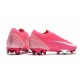 Crampon Nike Mercurial Vapor 13 Elite FG x Mbappe Rose Blanc Noir