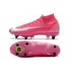 Nike Mercurial Superfly 7 Elite SG-Pro x Mbappe Rose Blanc Noir