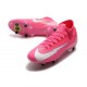 Nike Mercurial Superfly 7 Elite SG-Pro x Mbappe Rose Blanc Noir