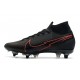 Nike Mercurial Superfly 7 Elite SG-Pro Anti Clog Noir Rouge