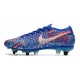 Nike Mercurial Vapor XIII Elite SG Sancho Bleu Blanc Vert Noir