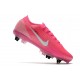 Nike Mercurial Vapor XIII Elite SG Anti Clog x Mbappe Rose Blanc Noir