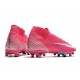 Nike Mercurial Superfly 7 Elite DF AG-Pro x Mbappe Rose Blanc Noir