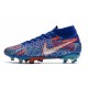 Nike Mercurial Superfly 7 Elite DF AG-Pro Sancho Bleu Blanc Vert Noir