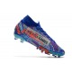 Nike Mercurial Superfly 7 Elite DF AG-Pro Sancho Bleu Blanc Vert Noir