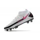 Chaussures Nike Phantom Gt Elite Df Fg Blanc Rose Noir