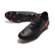 Chaussures Nike Phantom Gt Elite Df Fg Noir Rouge Chili Gris fumee