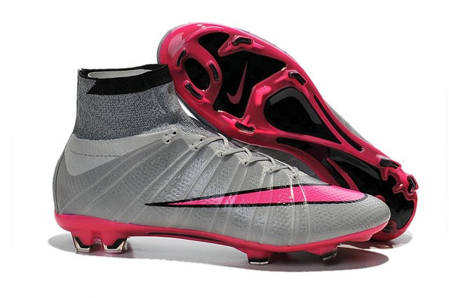 nike mercurial grise et rose