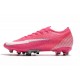 Nike MERCURIAL VAPOR 13 ELITE AG-PRO x Mbappe Rose Blanc Noir