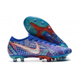 Nike MERCURIAL VAPOR 13 ELITE AG-PRO Sancho Bleu Blanc Vert Noir