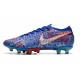 Nike MERCURIAL VAPOR 13 ELITE AG-PRO Sancho Bleu Blanc Vert Noir