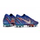 Nike MERCURIAL VAPOR 13 ELITE AG-PRO Sancho Bleu Blanc Vert Noir