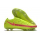 Nike Phantom GT Elite FG Chaussures de Football - Vert Rose