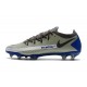 Nike Phantom GT Elite FG Chaussures de Football - Bleu Gris Noir