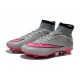 Meilleure Chaussures Nouveau Nike Mercurial Superfly FG Homme Gris Rose