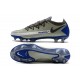 Nike Phantom GT Elite FG Chaussures de Football - Bleu Gris Noir