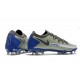 Nike Phantom GT Elite FG Chaussures de Football - Bleu Gris Noir