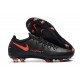 Nike Phantom GT Elite FG Chaussures - Noir Rouge Chili Gris Fumee