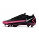 Nike Phantom GT Elite FG Chaussures de Football - Noir Argent Rose