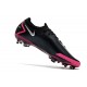 Nike Phantom GT Elite FG Chaussures de Football - Noir Argent Rose