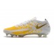 Nike Phantom GT Elite FG Chaussures de Football - Blanc Or