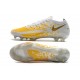 Nike Phantom GT Elite FG Chaussures de Football - Blanc Or