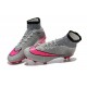 Meilleure Chaussures Nouveau Nike Mercurial Superfly FG Homme Gris Rose