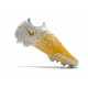 Nike Phantom GT Elite FG Chaussures de Football - Blanc Or