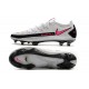 Nike Phantom GT Elite FG Chaussures de Football - Blanc Rose Noir